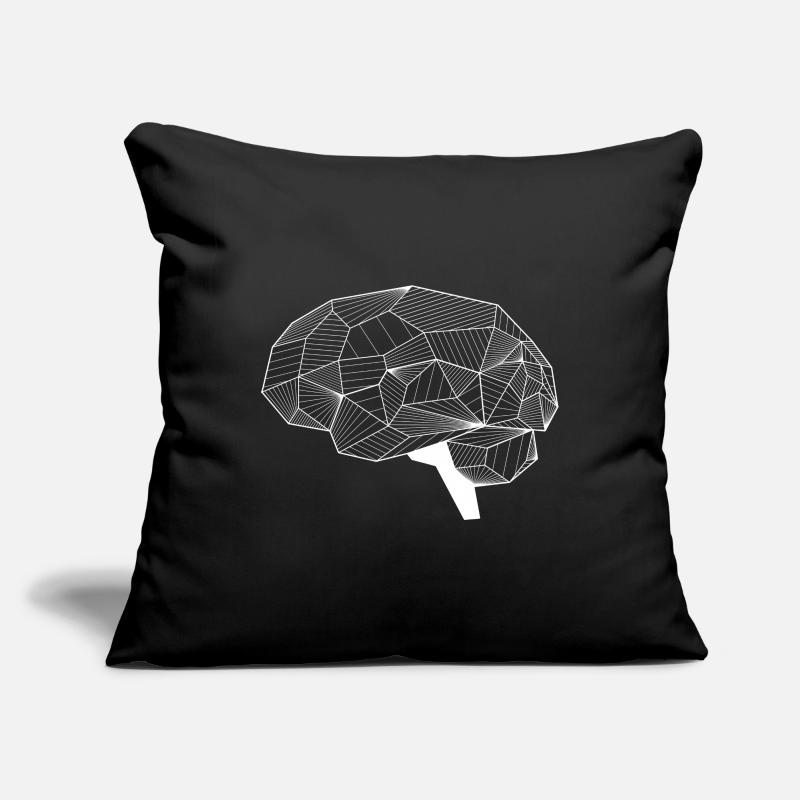 Brain Sofa pillowcase 17,3'' x 17,3'' (45 x 45 cm)