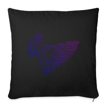 Jet Ski Men's Jetskiing Jet Ski Water Sports - Sofa pillowcase 17,3'' x 17,3'' (45 x 45 cm) - black - Front