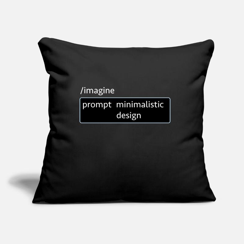 Conception d’image AI-Prompt Dire informatique AI Computer Housse de coussin décorative 45 x 45 cm
