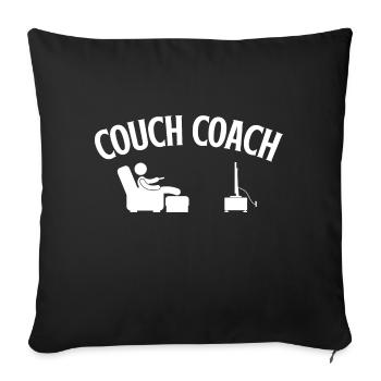 Coach Character Builder Attitude - Housse de coussin décorative 45 x 45 cm - noir - Devant