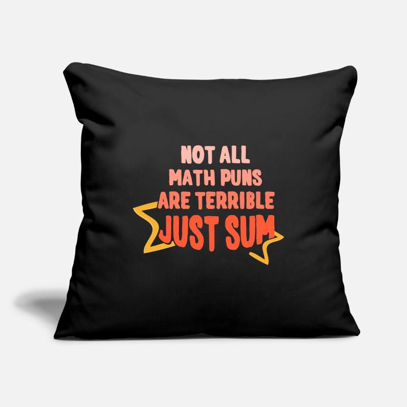 Funny Math Sayings Math Teacher Sofa pillowcase 17,3'' x 17,3'' (45 x 45 cm)