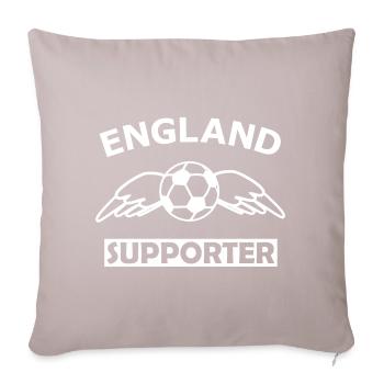 England Football Fan - Sofa pillowcase 17,3'' x 17,3'' (45 x 45 cm) - light taupe - Front