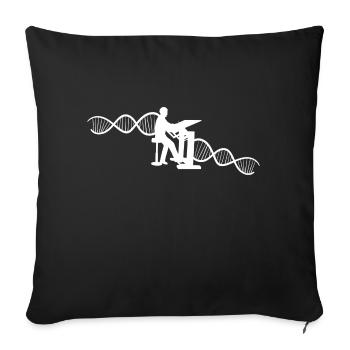 Draughtsman Saying Construction Manager Architect Architecture - Sofa pillowcase 17,3'' x 17,3'' (45 x 45 cm) - black - Front