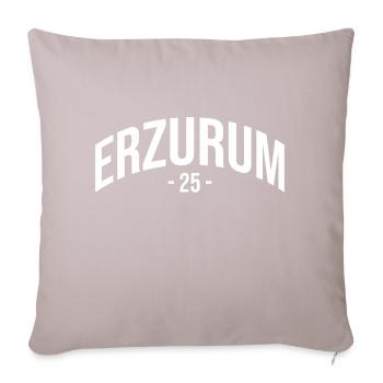 Erzurum 25 Türkei Turkiye Geschenk Urlaub TR Türk - Sofakissenbezug 45 x 45 cm - helles Taupe - Vorne