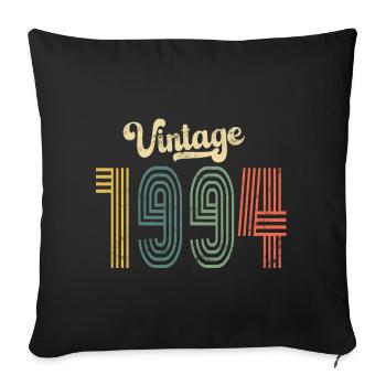 30ème Anniversaire Millésime 1994 - Housse de coussin décorative 45 x 45 cm - noir - Devant