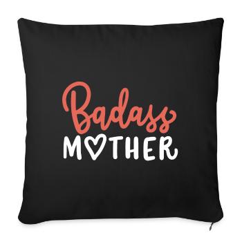Mama Muttertag - Sofakissenbezug 45 x 45 cm - Schwarz - Vorne