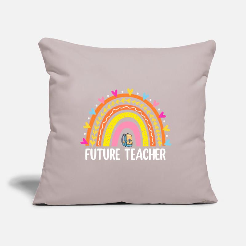 Futur enseignant Housse de coussin décorative 45 x 45 cm