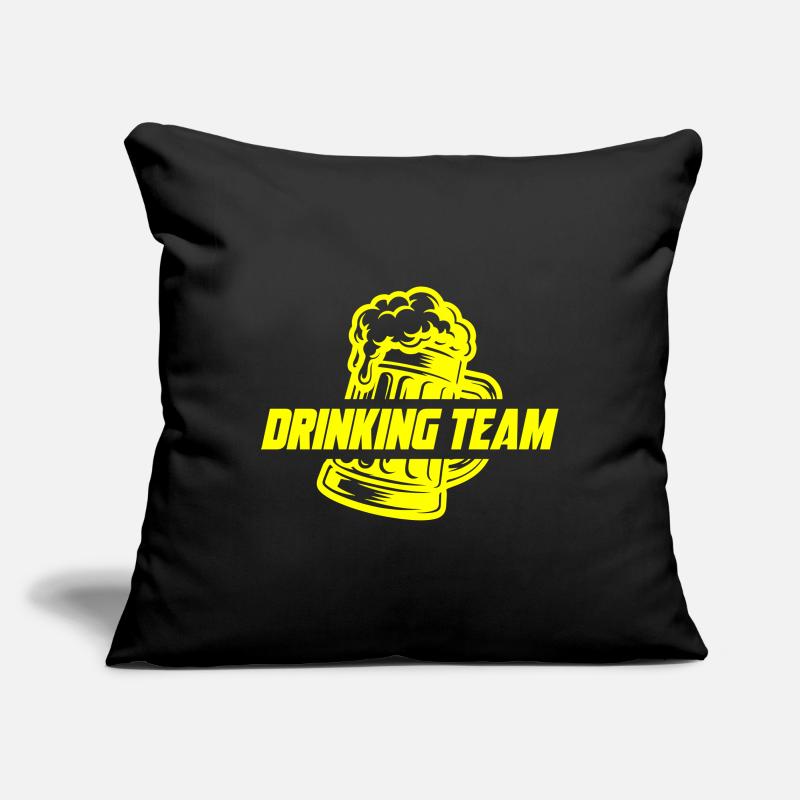 Drinking Team Bier Sofakissenbezug 45 x 45 cm