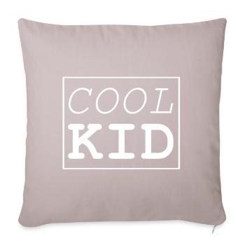 frais Kid - Housse de coussin décorative 45 x 45 cm - taupe clair - Devant