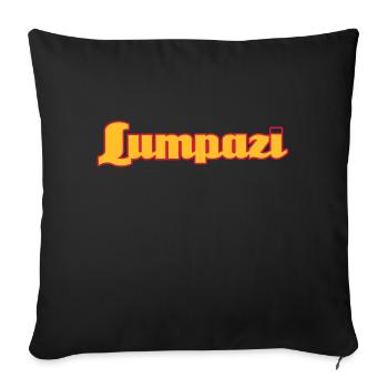 lumpazi t-shirts - Sofakissenbezug 45 x 45 cm - Schwarz - Vorne