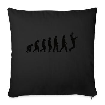 Football Coach Football Coach Football Players Footballers - Sofa pillowcase 17,3'' x 17,3'' (45 x 45 cm) - black - Front
