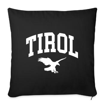Tyrol - Housse de coussin décorative 45 x 45 cm - noir - Devant