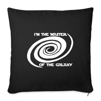 Master of the Galaxy - Sofa pillowcase 17,3'' x 17,3'' (45 x 45 cm) - black - Front