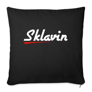 Sklavin - Sofakissenbezug 45 x 45 cm - Schwarz - Vorne