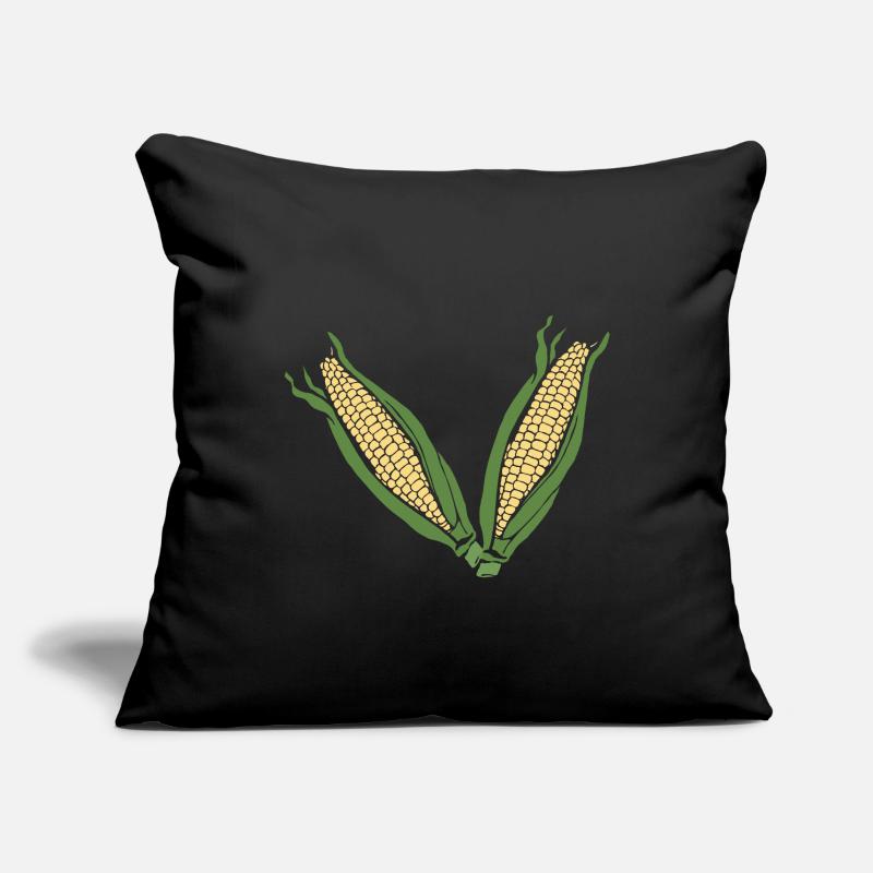Corn! Housse de coussin décorative 45 x 45 cm