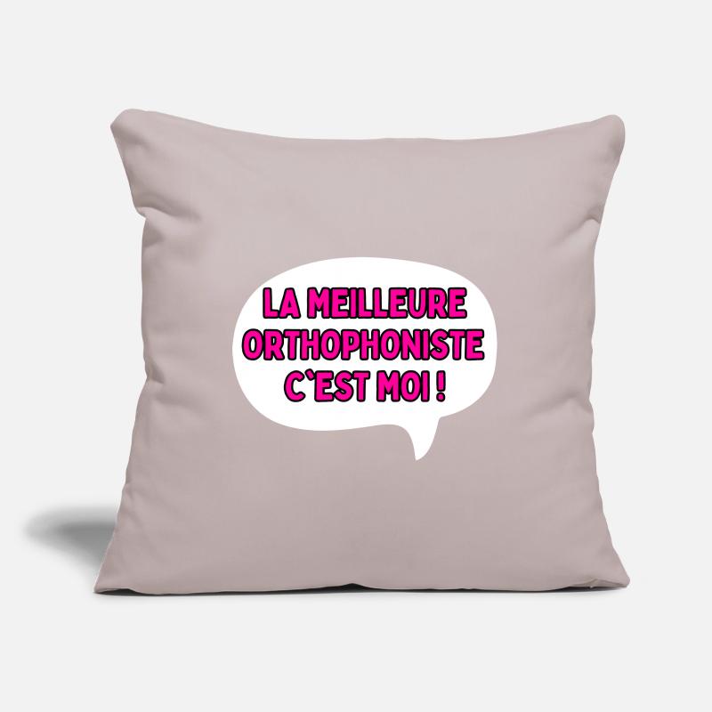 Gift idea for a Speech Therapist Sofa pillowcase 17,3'' x 17,3'' (45 x 45 cm)