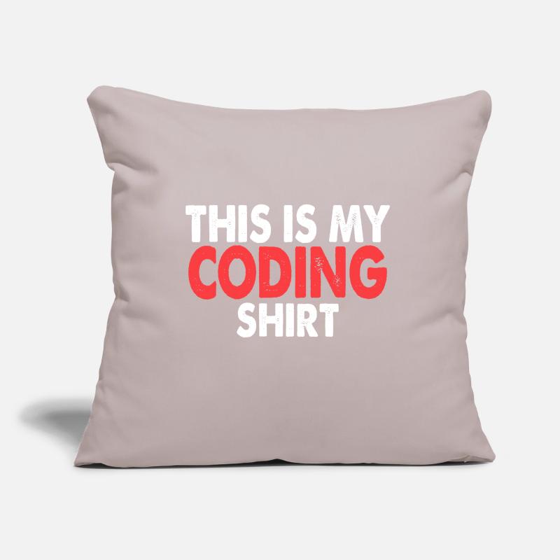 Coding Sofa pillowcase 17,3'' x 17,3'' (45 x 45 cm)
