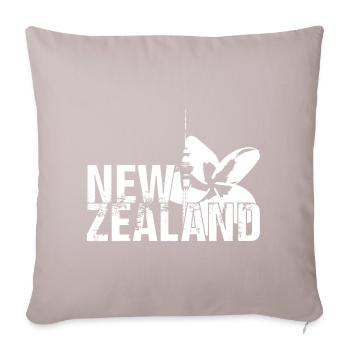 New Zealand - Housse de coussin décorative 45 x 45 cm - taupe clair - Devant