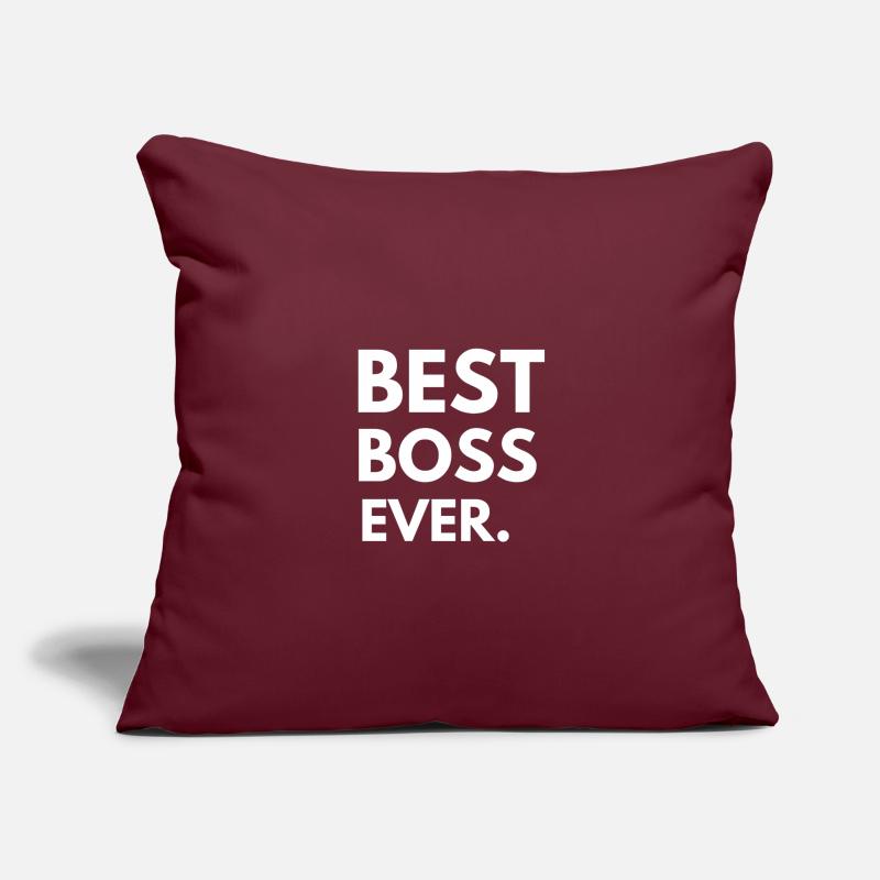 Design Best boss ever Sofa pillowcase 17,3'' x 17,3'' (45 x 45 cm)