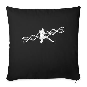 Handball Handball Joueur Handball Club Handball Joueur - Housse de coussin décorative 45 x 45 cm - noir - Devant