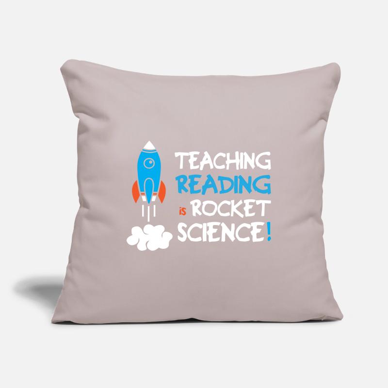Teaching Reading Is Rocket Science Sofakissenbezug 45 x 45 cm