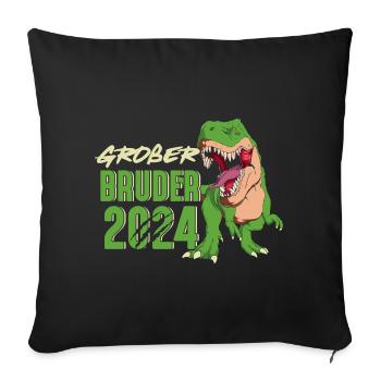 Big Brother 2024 - Sofa pillowcase 17,3'' x 17,3'' (45 x 45 cm) - black - Front