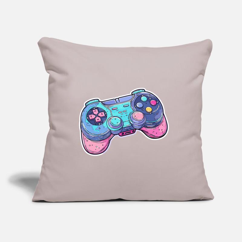 Game Controller Grafik Sofakissenbezug 45 x 45 cm