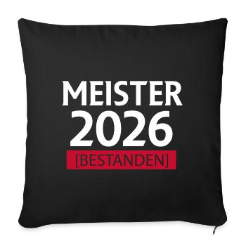 Champion 2026 - Sofa pillowcase 17,3'' x 17,3'' (45 x 45 cm) - black - Front