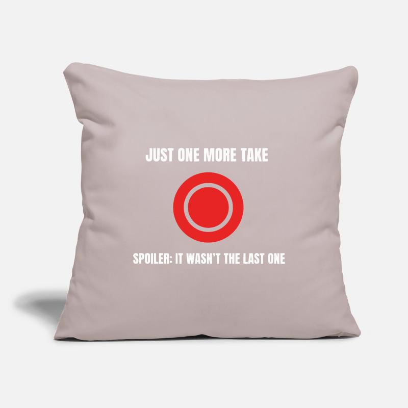 One more take – final clip Sofa pillowcase 17,3'' x 17,3'' (45 x 45 cm)