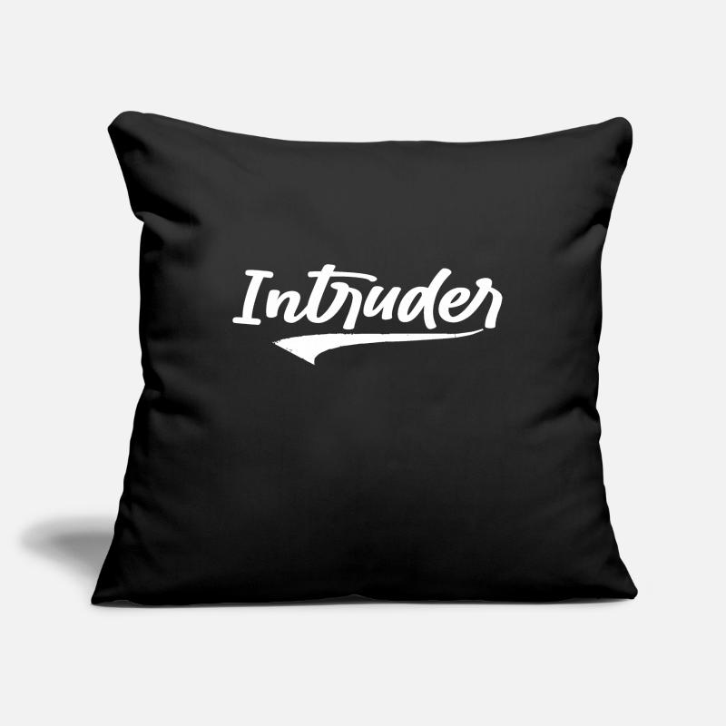 intruder hacker eindringling clan sticker computer Sofakissenbezug 45 x 45 cm