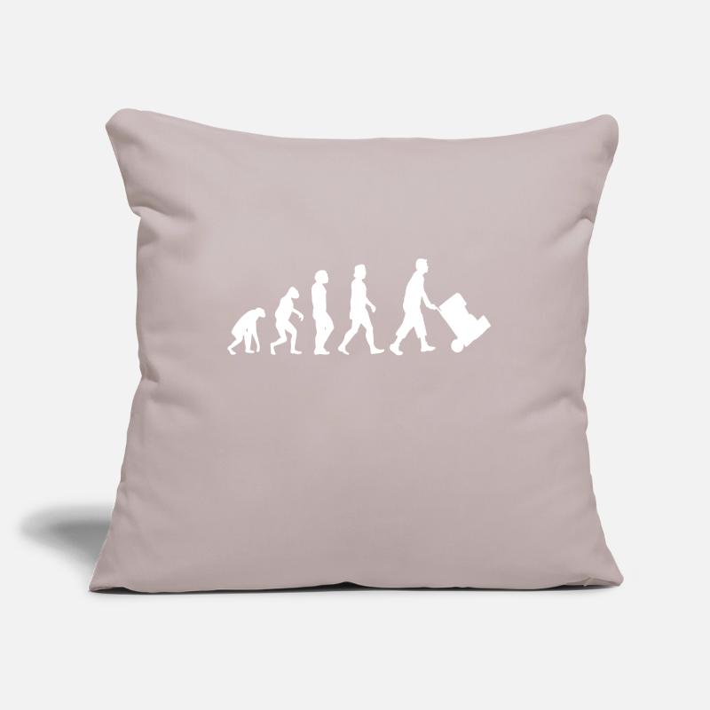 Warehouse Logistics Evolution Warehouse Workers Logistics Sofa pillowcase 17,3'' x 17,3'' (45 x 45 cm)