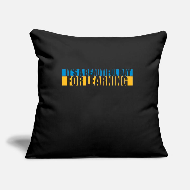 beautiful day for learning Sofa pillowcase 17,3'' x 17,3'' (45 x 45 cm)