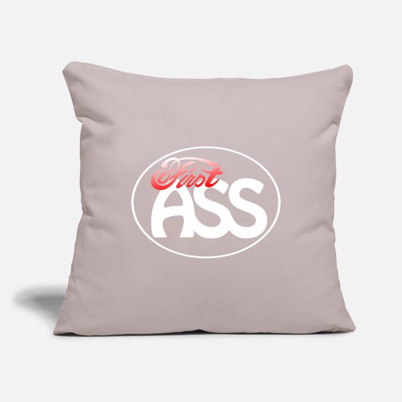 Logo First Ass - Cadre - FA03 Housse de coussin décorative 45 x 45 cm