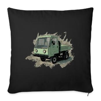 MultiCar M24 - Sofakissenbezug 45 x 45 cm - Schwarz - Vorne