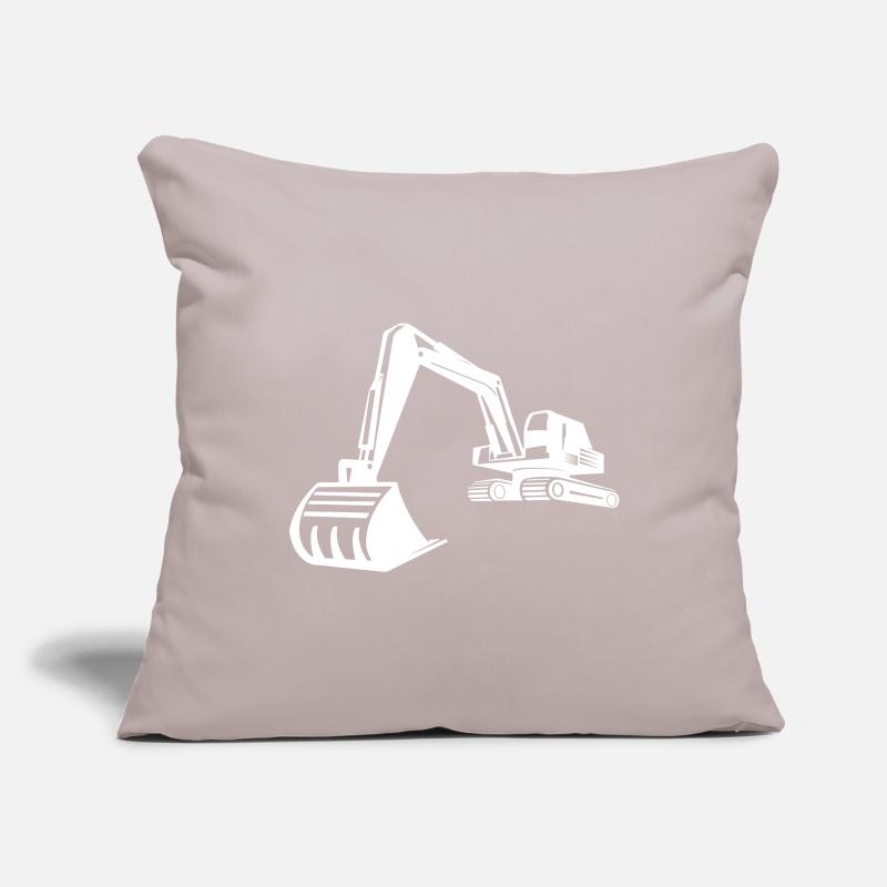 Silhouette de pelle, conception précise pour Housse de coussin décorative 45 x 45 cm