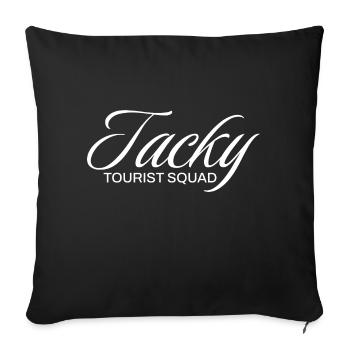 Tourist Squad Picture Photographer Vacation - Sofakissenbezug 45 x 45 cm - Schwarz - Vorne