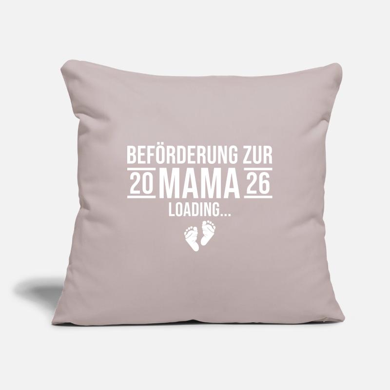 Mama 2026 loading - Werdende Mutter Sofakissenbezug 45 x 45 cm