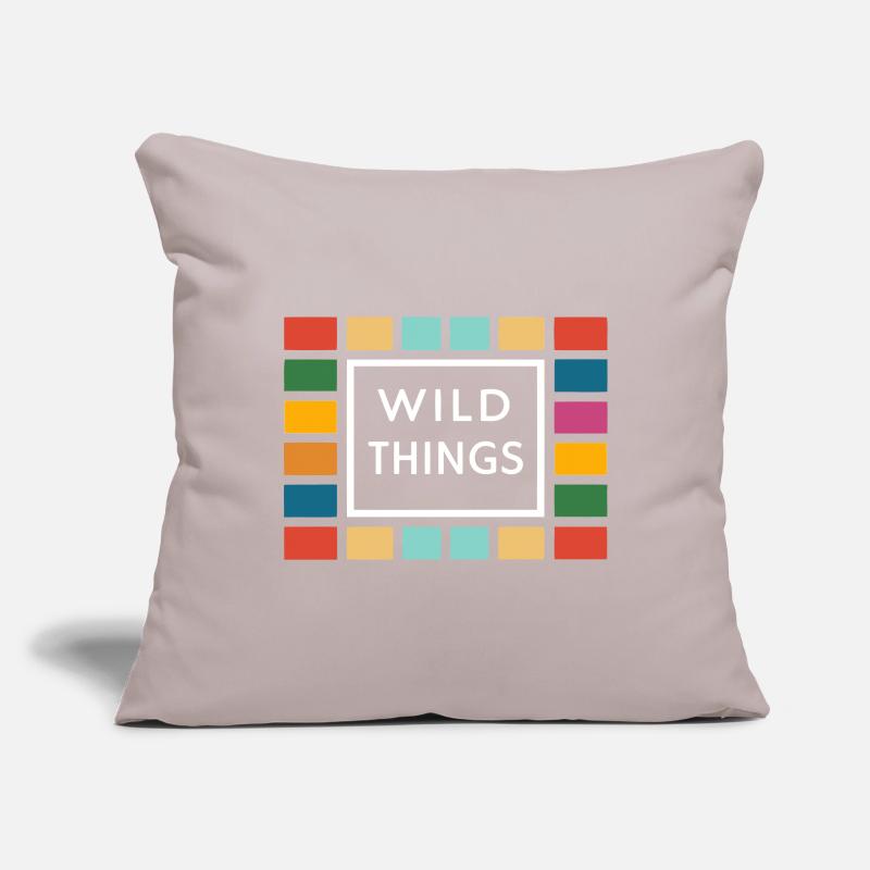 Wild Things Colorful Frames Sofa pillowcase 17,3'' x 17,3'' (45 x 45 cm)
