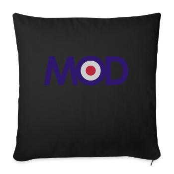 Mod - Sofakissenbezug 45 x 45 cm - Schwarz - Vorne