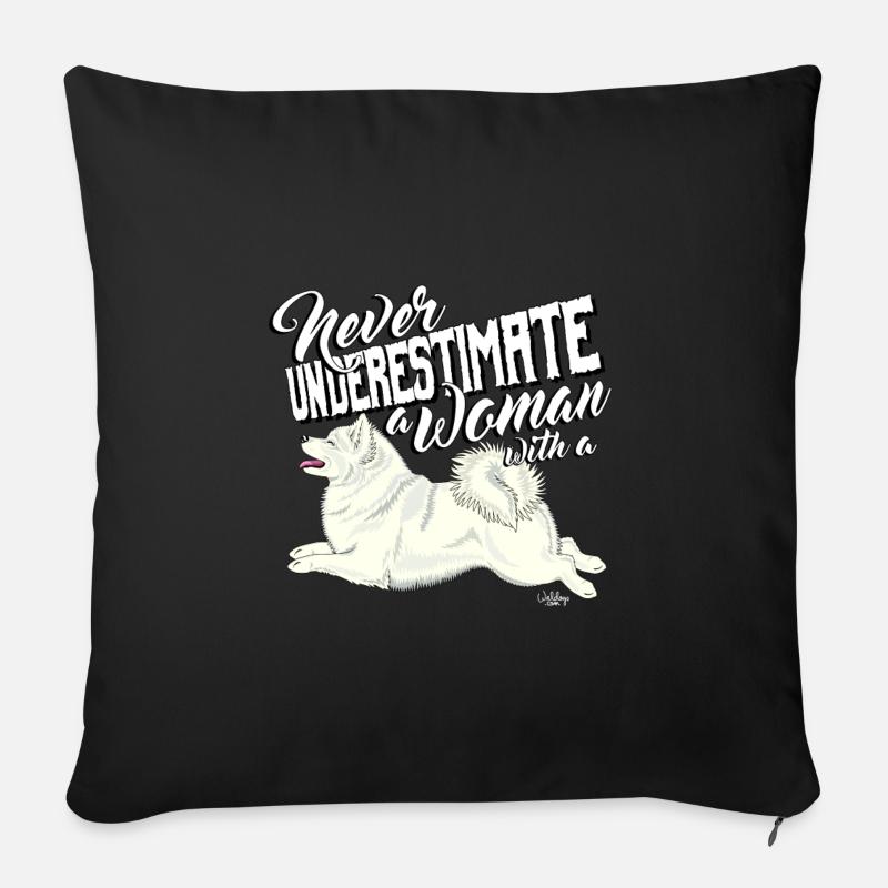 mittelunderestimate2 - Sofakissenbezug 45 x 45 cm - Schwarz
