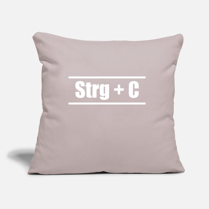 Ctrl C Ctrl V Elktern Kind Partnerloook Housse de coussin décorative 45 x 45 cm