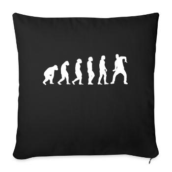 Breakdance Dancing Dancers Breakdancer Dancesport - Sofa pillowcase 17,3'' x 17,3'' (45 x 45 cm) - black - Front