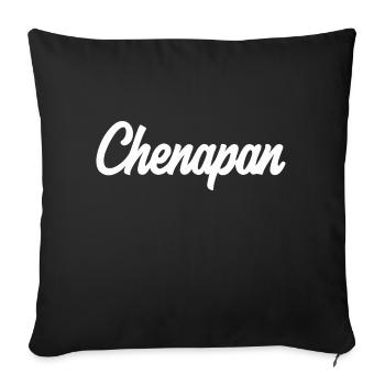 Chenapan - Housse de coussin décorative 45 x 45 cm - noir - Devant