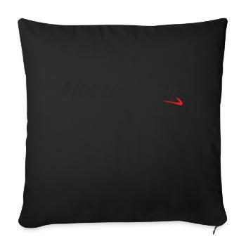 Marsa Alam, Égypte - Housse de coussin décorative 45 x 45 cm - noir - Devant