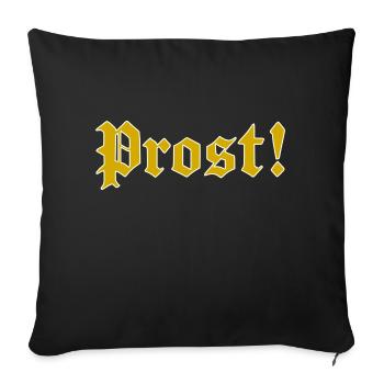 Prêtre! - Housse de coussin décorative 45 x 45 cm - noir - Devant