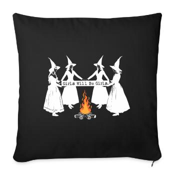 Halloween Tee for Women Funny - Sofakissenbezug 45 x 45 cm - Schwarz - Vorne