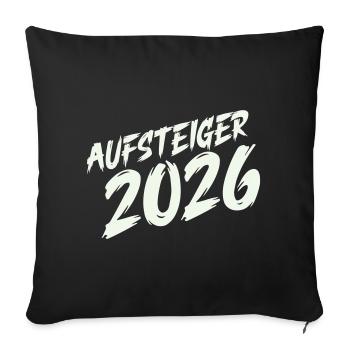 Rising Star 2026 Design - Sofa pillowcase 17,3'' x 17,3'' (45 x 45 cm) - black - Front