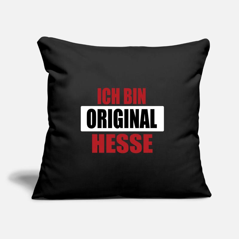 Ich bin original Hesse Hessen hessisch Geschenk Sofakissenbezug 45 x 45 cm