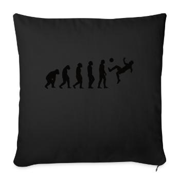 Soccer Player Soccer Team Soccer Design - Sofa pillowcase 17,3'' x 17,3'' (45 x 45 cm) - black - Front