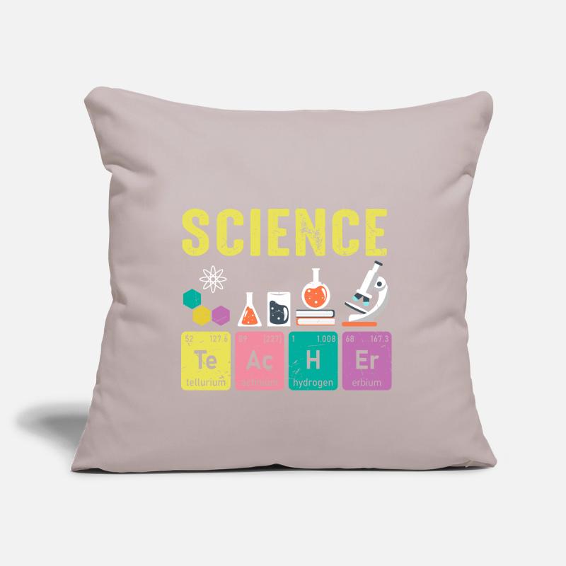 Science Teachers Regular Elements Sofa pillowcase 17,3'' x 17,3'' (45 x 45 cm)